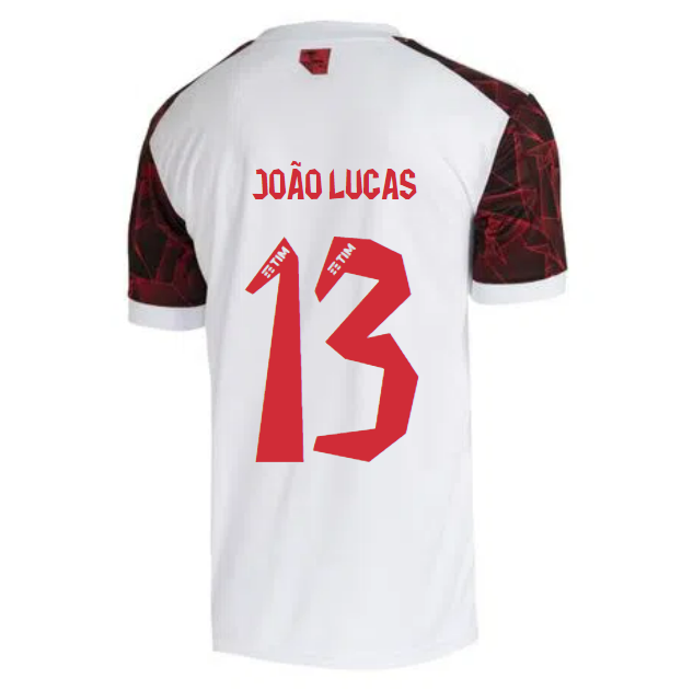 2021/22 Flamengo Away Kit Soccer Jersey JOÃO LUCAS #13